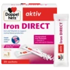 Illustration of the product packaging Doppelherz aktiv Iron DIRECT front view